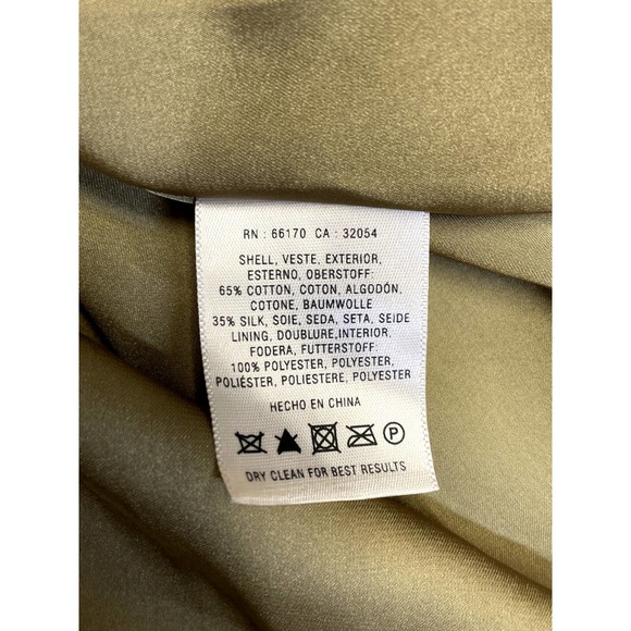 MAEVE by ANTHRO Green Gold Feathered Village Bird Pleated Skirt - Picture 10 of 12